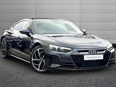 Used Audi e-tron GT quattro Comfort 389 kW (530 HP) 2022 Mythos black Sedan