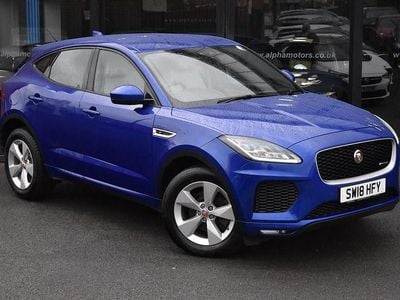 Used Jaguar E-Pace R-Dynamic 150 HP (110 kW) 2018 Blue SUV