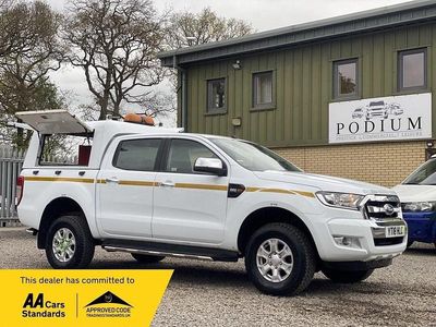 Begagnad Ford Ranger XLT 2018 Vit Pickup