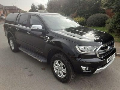 Black Used 2020 Ford Ranger Limited Pickup | £16,000 (Fair price)