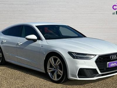 Used Audi A7 S-Line 204 HP (150 kW) 2019 White Sedan