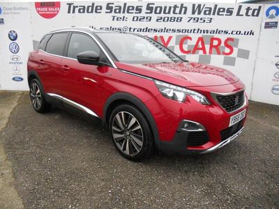 Used Peugeot 3008 GT-line 2018 Red Hatchback