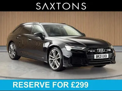 Used Audi S6 Comfort 2021 Myth black metallic/myth black metallic Estate