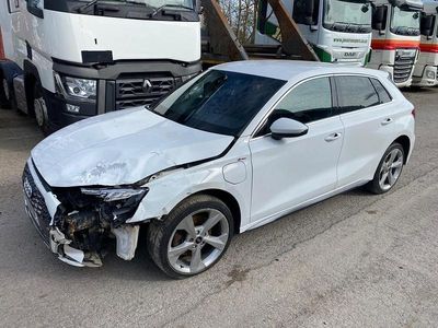 Used Audi A3 e-tron S-Line 2022 White Hatchback