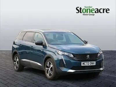 Used Peugeot 5008 GT-line 130 HP (95 kW) 2023 Blue SUV