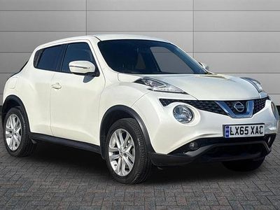 Used Nissan Juke Acenta Premium 117 HP (86 kW) 2015 White SUV