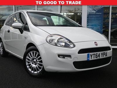 White Used 2014 Fiat Punto Pop Hatchback | £1,991 (Fair price)