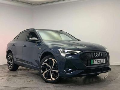 Used Audi e-tron Sportback Black Edition 230 kW (313 HP) 2022 Blue SUV