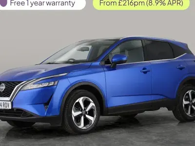 Used Nissan Qashqai N-Connecta 158 HP (116 kW) 2023 Blue SUV