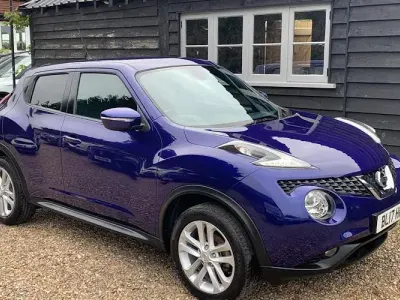 Used Nissan Juke N-Connecta 116 HP (85 kW) 2017 Blue SUV
