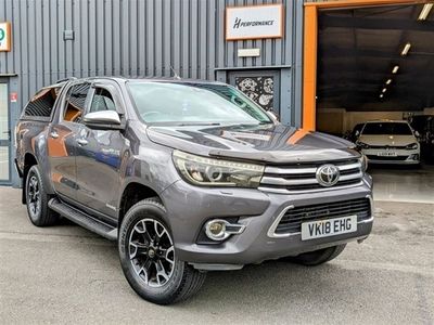 used Toyota HiLux 2.4 INVINCIBLE X 4WD D 4D DCB 4d 147 BHP