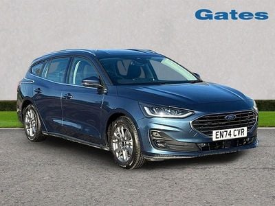 Blue Used 2025 Ford Focus Titanium Estate | £18,599 (Fair price)