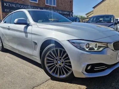 Used BMW 420 Luxury Line 184 HP (135 kW) 2014 Silver Coupe