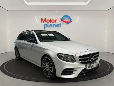 Used Mercedes E300 AMG line 2020 Silver Estate