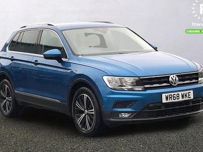 Blue Used 2018 VW Tiguan SE SUV | £13,099 (Fair price)