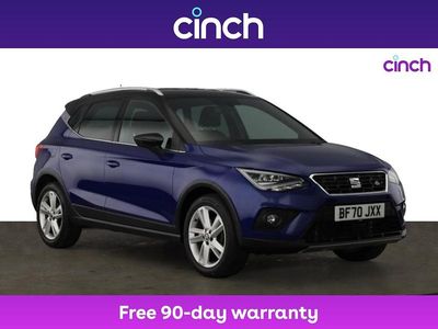 Blue Used 2020 Seat Arona FR SUV | £10,549 (Fair price)