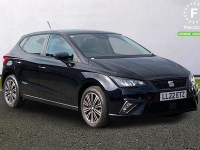 Begagnad Seat Ibiza SE Technology 2022 Svart Halvkombi