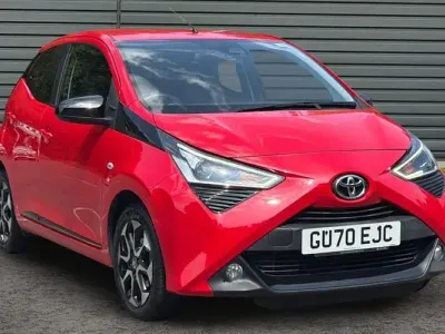 Used Toyota Aygo Trend 72 HP (52 kW) 2020 Red Hatchback