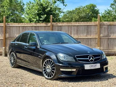 Used Mercedes C63 AMG AMG 457 HP (336 kW) 2012 Black Sedan