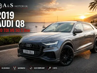 Used Audi Q8 S-Line 282 HP (207 kW) 2019 Grey SUV