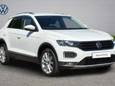 Used VW T-Roc SEL 150 HP (110 kW) 2021 White SUV
