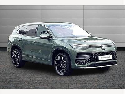 Green New 2025 VW Tayron R-line SUV | £43,995 (Fair price)