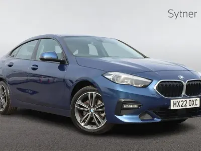 Begagnad BMW 218 Sport Line 134 HK (98 kW) 2022 Blå Sportkupé