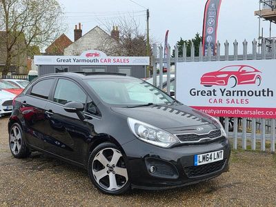 Black Used 2014 Kia Rio Hatchback | £4,695 (Fair price)