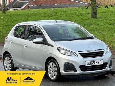 Silver Used 2015 Peugeot 108 Active Hatchback | £6,795 (Fair price)