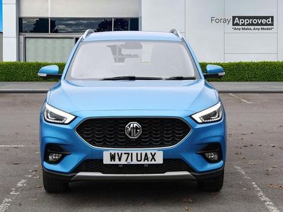 Usado MG ZS Exclusive 111 HP (81 kW) 2021 Azul Sedan