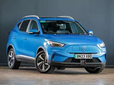 Used MG ZS Trophy 114 kW (156 HP) 2023 Blue SUV