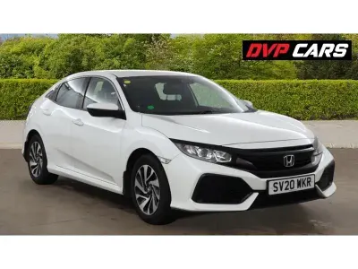 Używany Honda Civic SE 126 KM (92 kW) 2020 Biały Hatchback