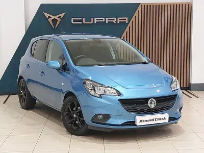 Used Vauxhall Corsa 75 HP (55 kW) 2019 Blue Hatchback