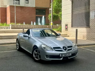 Used Mercedes SLK200 2008 Silver Cabriolet