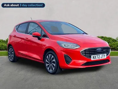 Używany Ford Fiesta Titanium 2023 Czerwony Hatchback