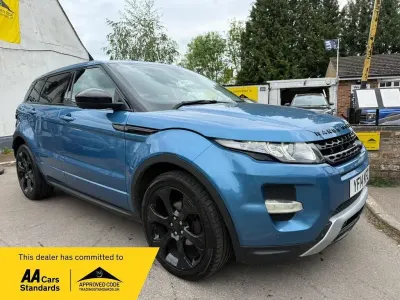 Używany Land Rover Range Rover evoque Dynamic 2014 Niebieski SUV