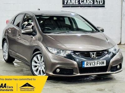 Brown Used 2013 Honda Civic EX Hatchback | £4,995 (Fair price)
