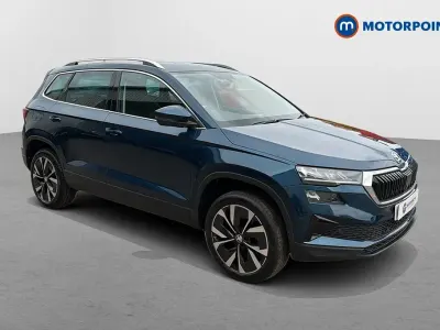 Used Skoda Karoq SE L 150 HP (110 kW) 2023 Blue SUV