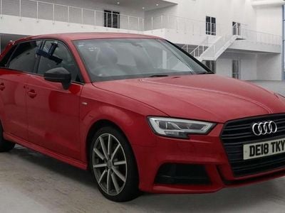 Used Audi A3 Black Edition 150 HP (110 kW) 2018 Sedan