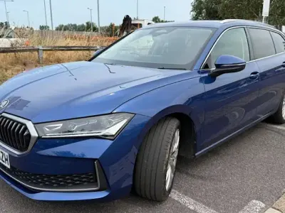 Used Skoda Superb SE L 150 HP (110 kW) 2025 Blue Estate