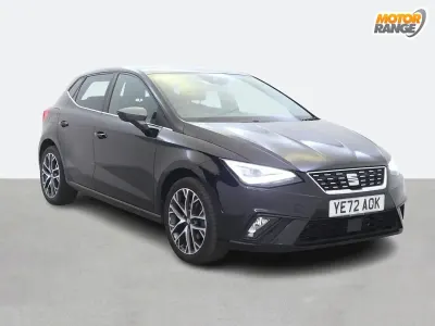 Used Seat Ibiza XCELLENCE 110 HP (80 kW) 2022 Black Hatchback