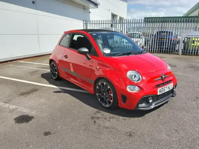 Used Abarth 595 Competizione 180 HP (132 kW) 2018 Red Cabriolet