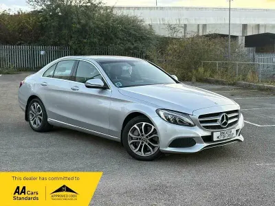 Used Mercedes C350e Premium 2018 Silver Sedan