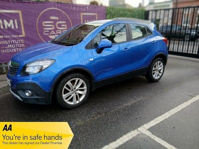 Used Vauxhall Mokka S 140 HP (102 kW) 2016 Blue SUV