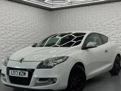 Used Renault Mégane GT Line GT-Line 110 HP (80 kW) 2013 White Coupe