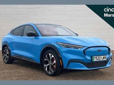 Blue Used 2022 Ford Mustang Mach-E Standard Range SUV | £19,299 (Fair price)