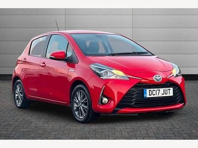 Red Used 2017 Toyota Yaris Hybrid Hatchback | £12,650 (Fair price)