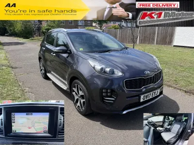 Used Kia Sportage GT-Line 2017 Silver SUV