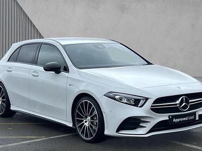 White Used 2022 Mercedes A35 AMG Executive Hatchback | £26,780 (Fair price)