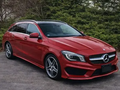 Used Mercedes CLA180 Shooting Brake AMG 122 HP (89 kW) 2015 White Estate